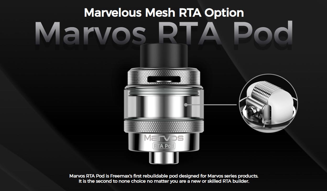 Freemax Marvos RTA Pod