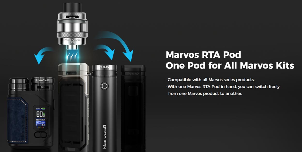 Freemax Marvos RTA Pod