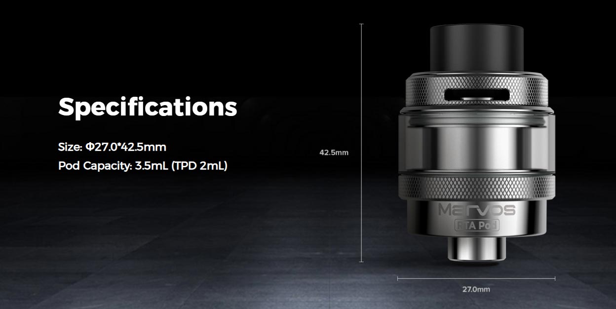Freemax Marvos RTA Pod