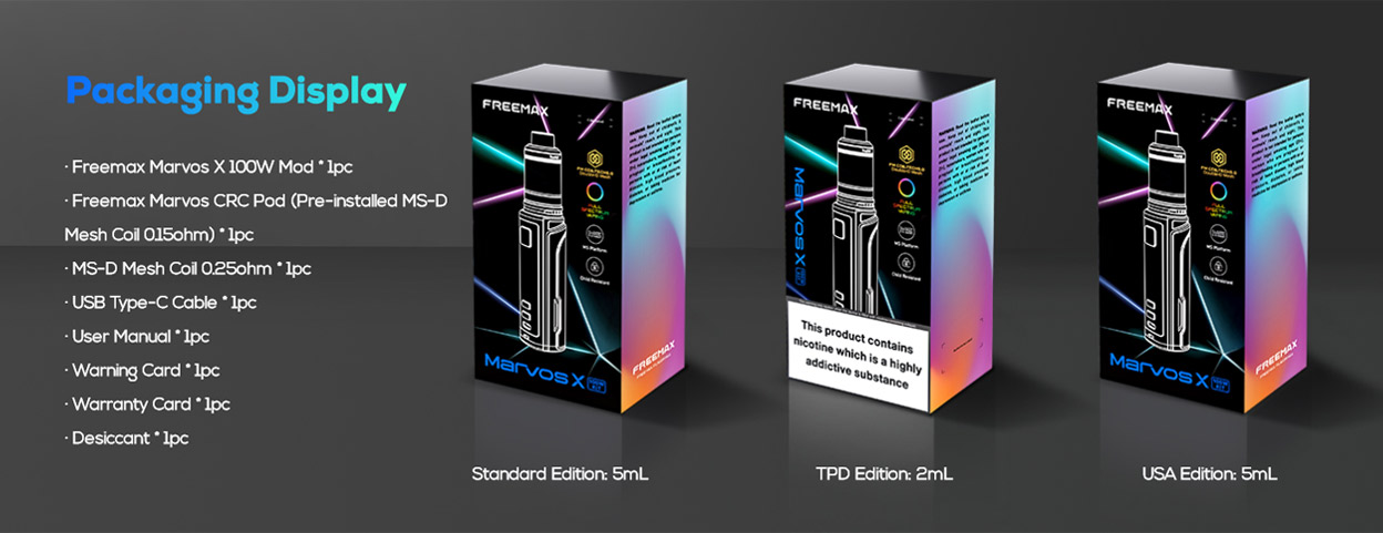 Freemax Marvos X 100W Kit