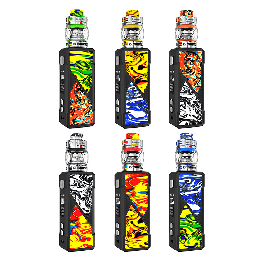 Freemax Maxus 100W Box Mod Kit with Maxluke Tank Resin Edition 5ml