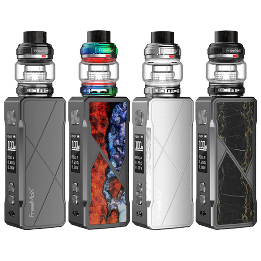 Freemax Maxus 100W Box Mod Kit with Maxluke Tank Metal Edition 5ml