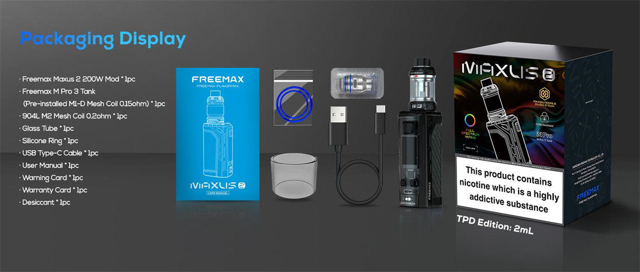 Freemax Maxus 2 200W Kit