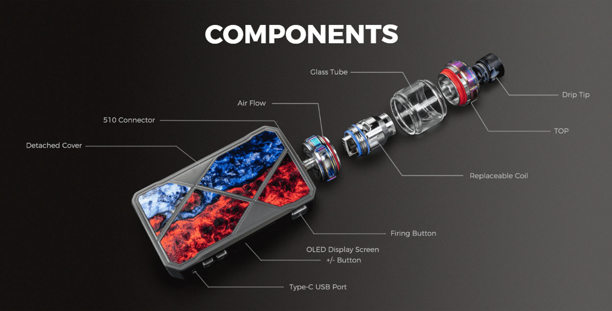 Freemax Maxus 200W Metal Kit