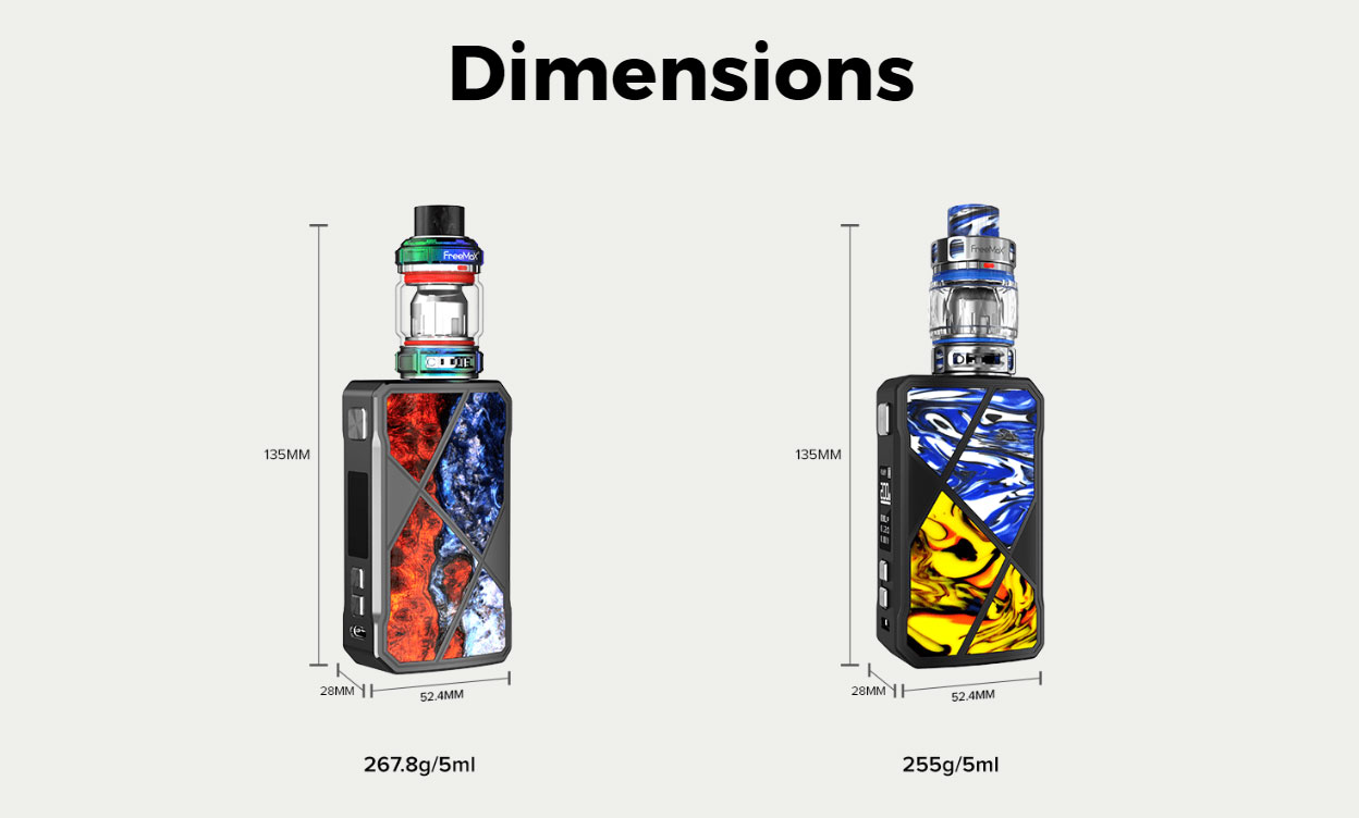 Freemax Maxus 200W Metal Kit