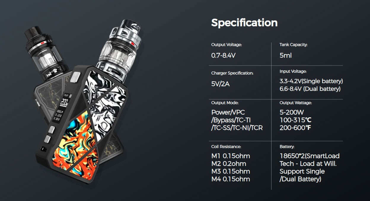 Freemax Maxus 200W Metal Kit