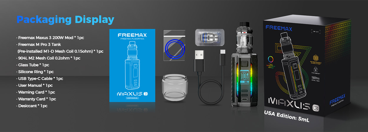 Freemax Maxus 3 Kit
