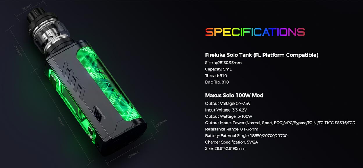 Freemax Maxus Solo Kit