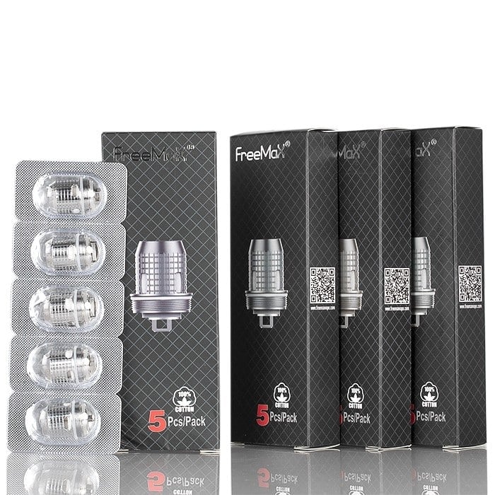 FreeMax Replacement X/TX Mesh Coil Head Series for Fireluke 2,Fireluke 3,Twister Fireluke 2,Fireluke Mesh Tank,Maxluke Tank,Fireluke M Tank,Fireluke 4 Tank (5pcs/pack)