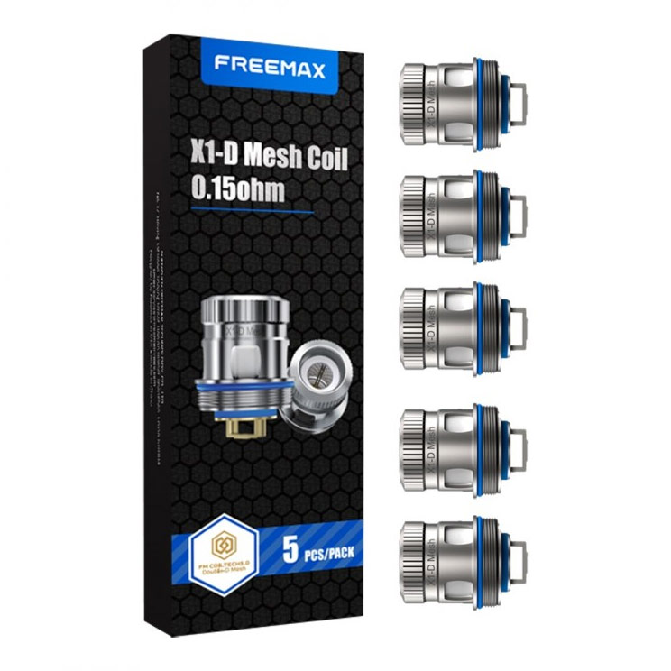 Freemax X1-D Mesh Coil Fireluke 4 Tank (5pcs/pack),Freemax X1-D Mesh Coil,Freemax X1-D Mesh Coil Review,Freemax X1-D Mesh Coil Wholesale,Freemax X1-D Mesh Coil Price 