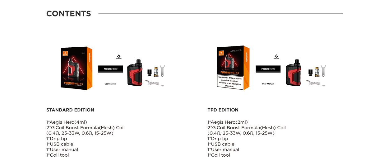 Geekvape Aegis Hero Pod Kit 1200mAh 4ml