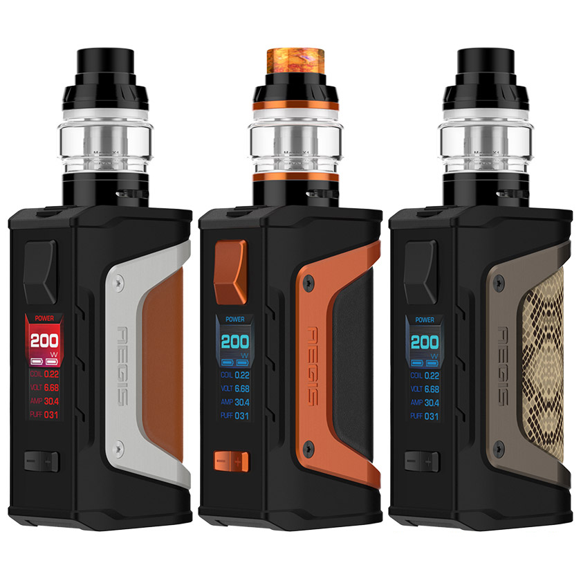 [Free Gift] Geekvape Aegis Legend 200W Mod kit with Aero Mesh Version Tank 5ml