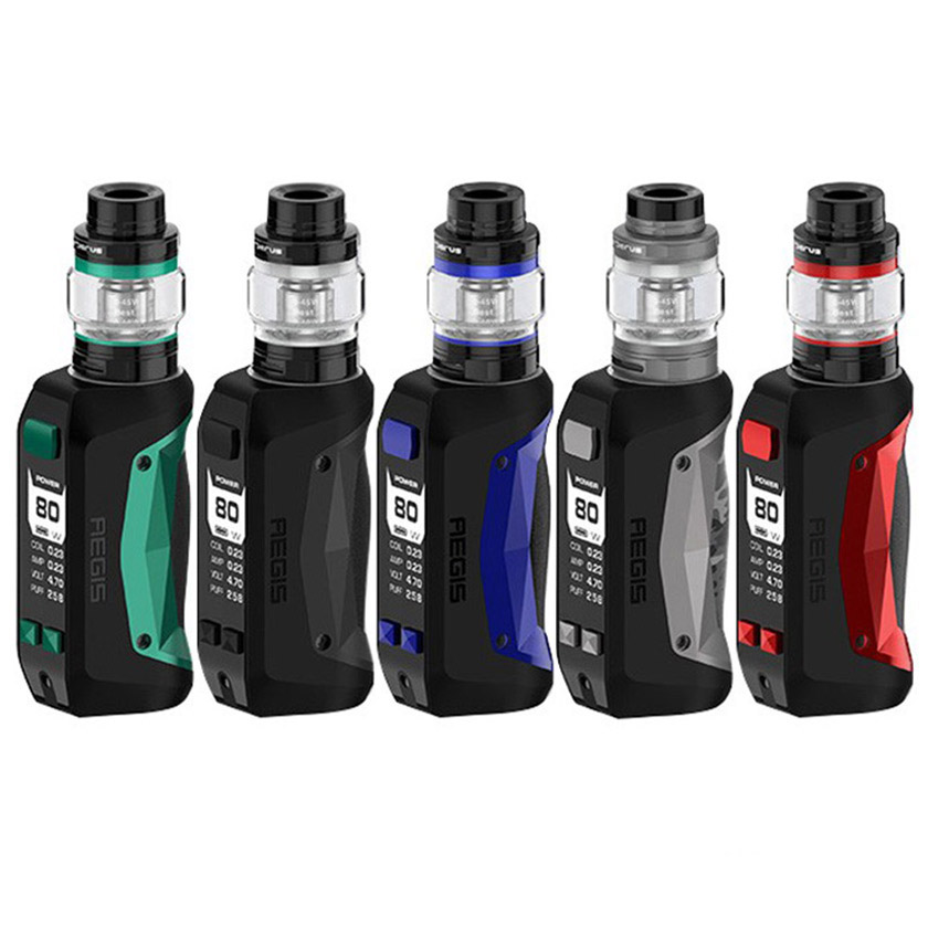 Geekvape Aegis Mini 80W Box Mod Kit with Cerberus Sub Ohm Tank Atomizer 2200mAh 5.5ml