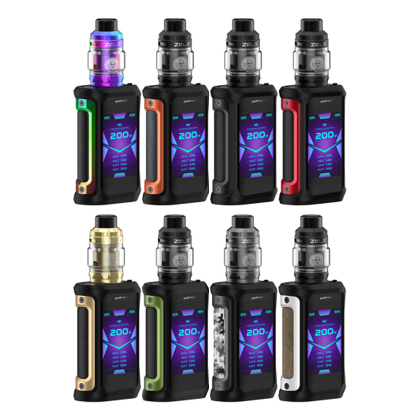 Geekvape Aegis X 200W Box Mod Kit With Z Sub Ohm Tank Atomizer 5ml