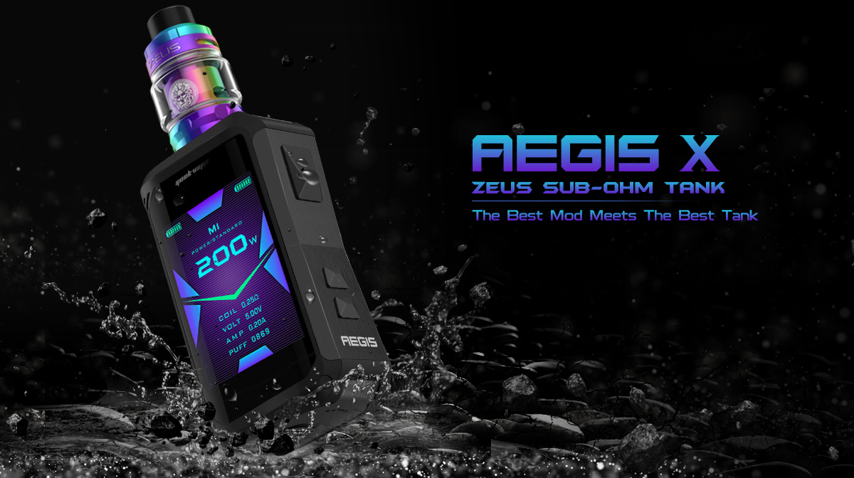 Geekvape Aegis X with Zeus