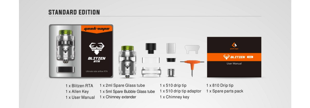 Geekvape Blitzen RTA Atomizer