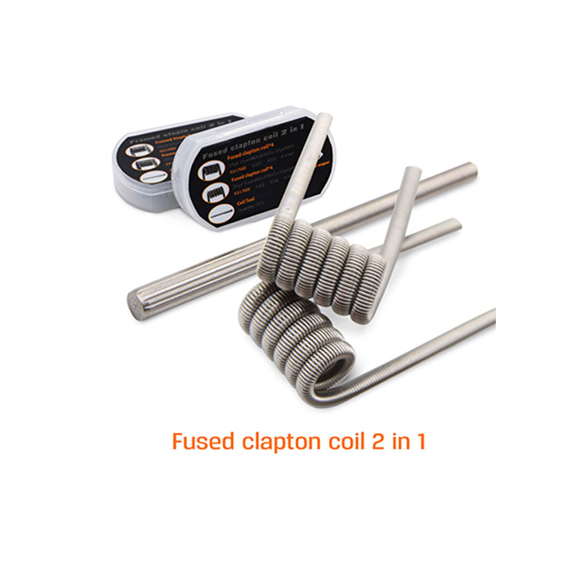 Geekvape Kanthal A1 Fused Clapton Coil 2 in 1 24ga*2+32ga,26ga*3+36ga