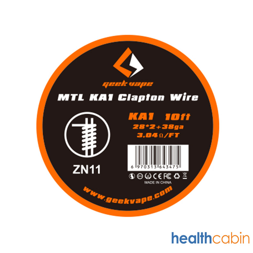 10ft Geekvape MTL KA1 Clapton Wire 28*2+38GA