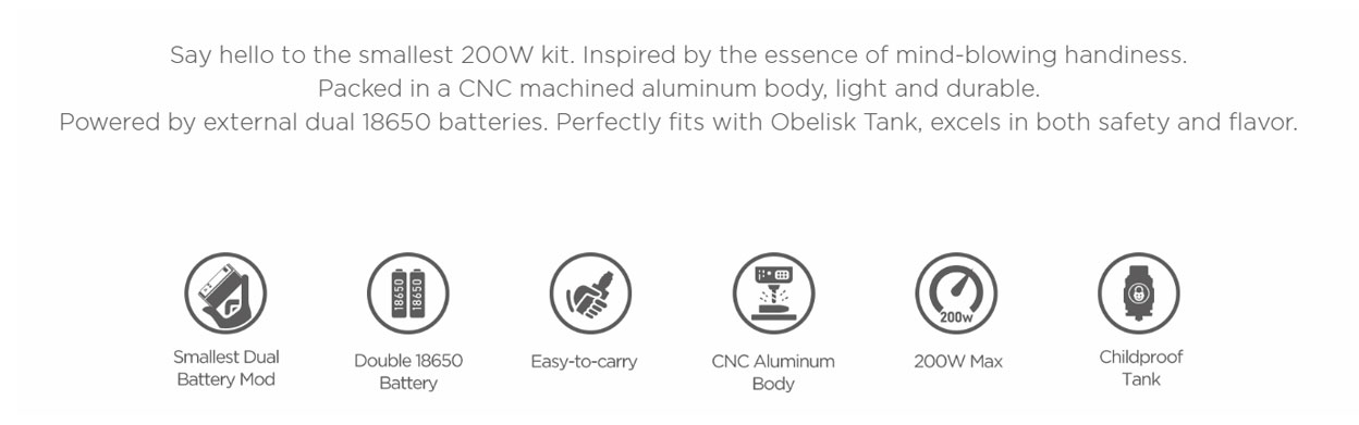 Geekvape Obelisk 200 kit
