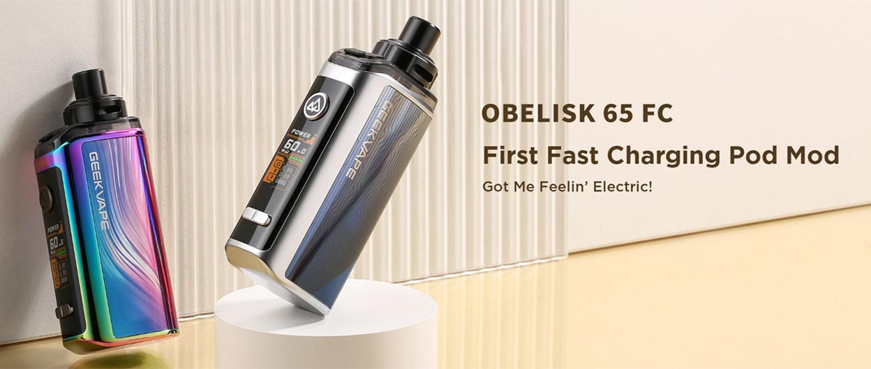Geekvape Obelisk 65 FC Mod Kit 2*1100mAh 4.5ml