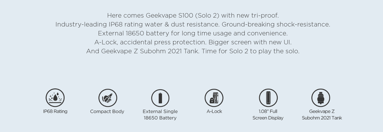 Geekvape S100-sett