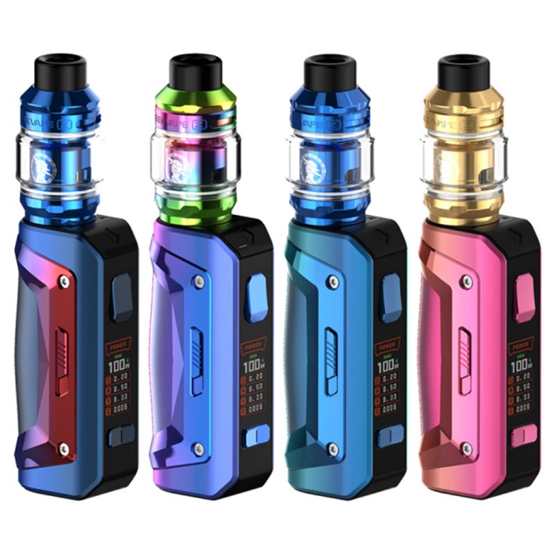 Geekvape S100 (Aegis Solo 2) Box Mod Kit with Z Sub Ohm 2021 Tank Atomizer 5.5ml