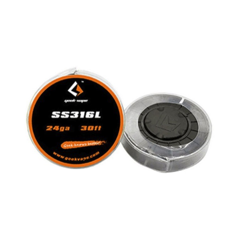 30ft Geekvape SS316L Wire (24ga, 0.5mm)