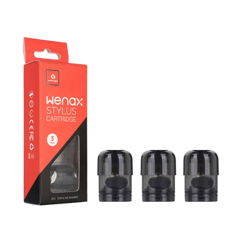 Geekvape Wenax Empty Pod Cartridge for Stylus Kit, S-C Kit 2ml (3pcs/pack)