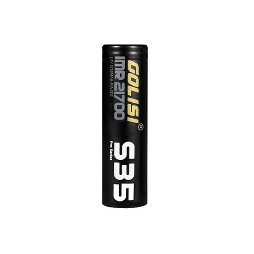 2pcs Golisi S35 IMR 21700 3750mAh 40A Flat Top Li-ion Rechargeable Battery