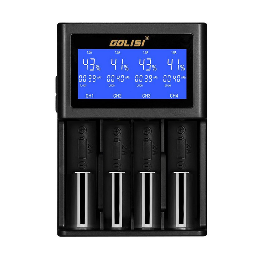 Golisi S4 2.0A Smart Charger with LCD Screen AU,UK Plug