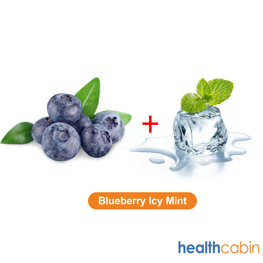 115ml HC E-Liquid Blueberry Icy Mint 75PG/25VG (Flavoring Essence Doubled)