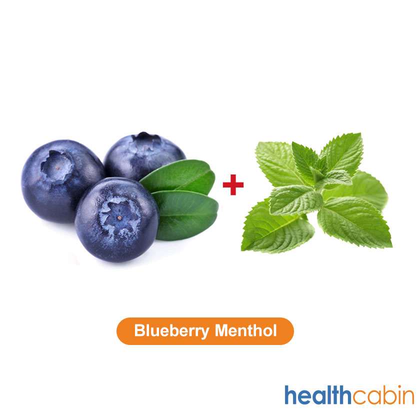 115ml HC E-Liquid Blueberry Menthol 30PG/70VG (Flavoring Essence Doubled)
