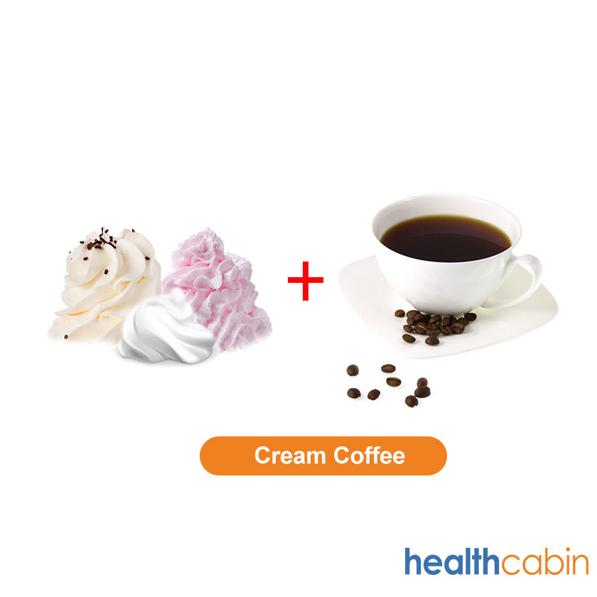 500ml HC E-Liquid Cream Coffee 75PG/25VG (Flavoring Essence Doubled)