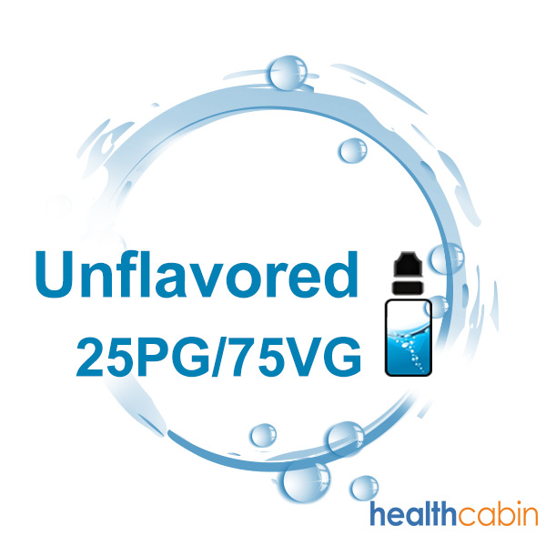 120ml HC Unflavored E-liquid (25PG/75VG)