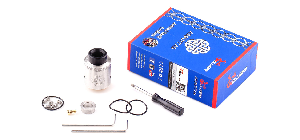 Hellvape Aequitas RDA Tank Atomizer