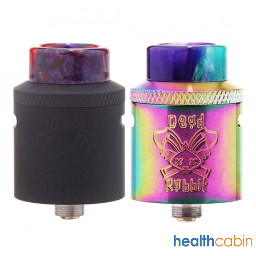 Hellvape Dead Rabbit RDA Atomizer Rainbow,Full Black