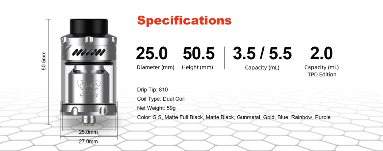 Hellvape Dead Rabbit 3 RTA