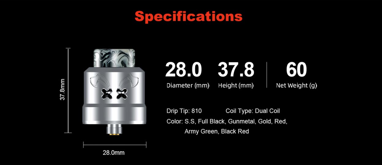 Hellvape Dead Rabbit Max RDA