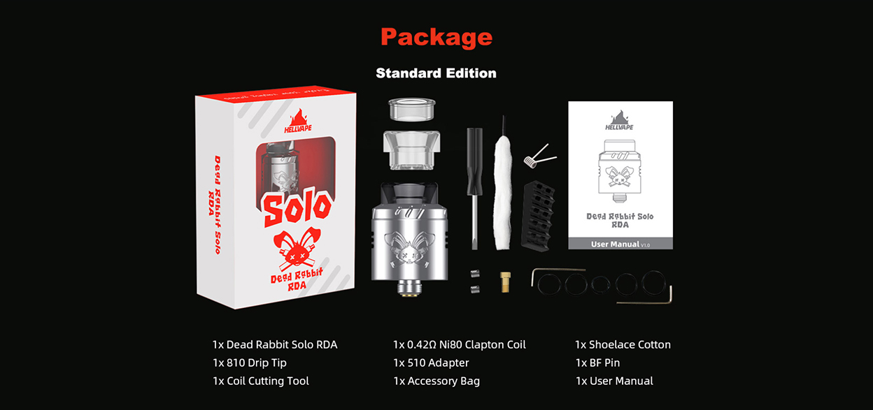 Hellvape Dead Rabbit Solo RDA