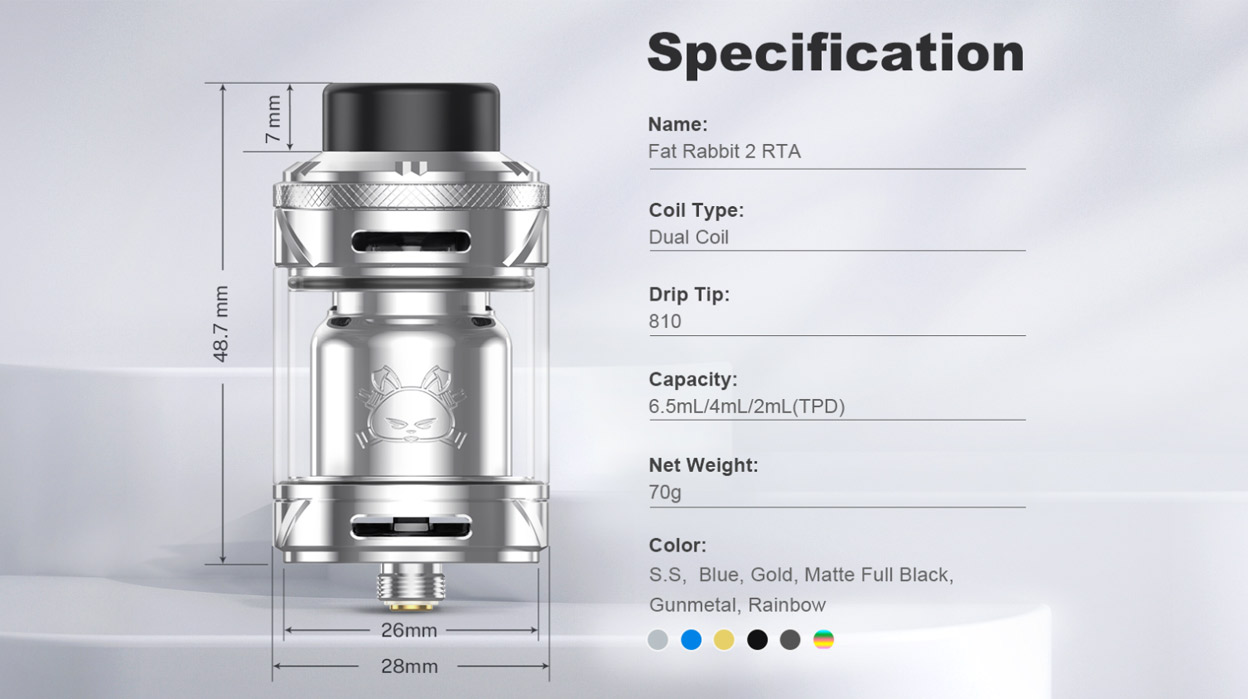 Hellvape Fat Rabbit 2 RTA