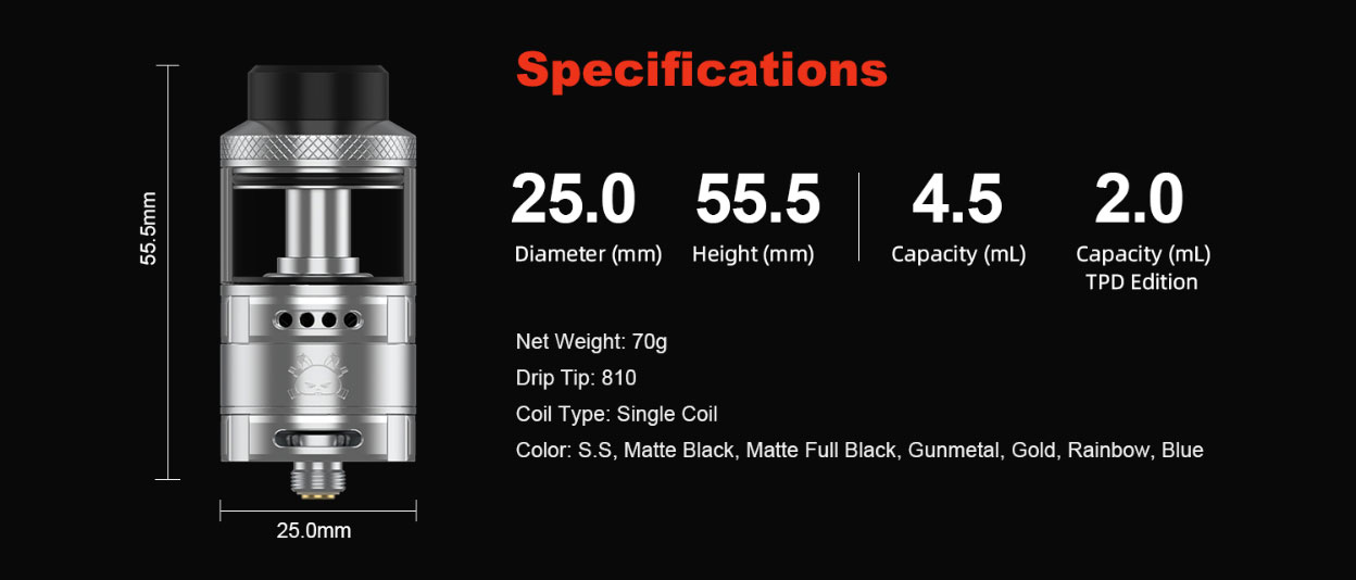 Hellvape Fat Rabbit Solo RTA