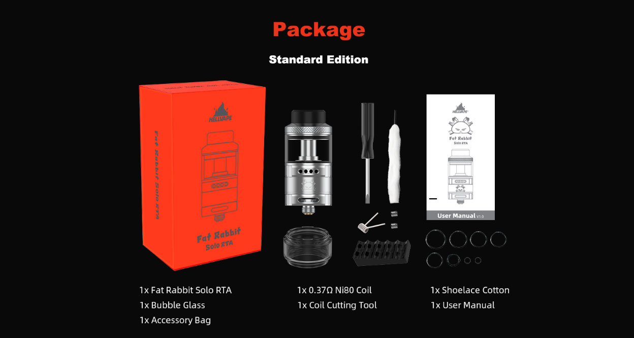 Hellvape Fat Rabbit Solo RTA