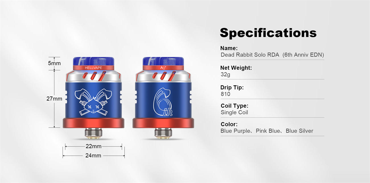 Hellvape Dead Rabbit Solo RDA