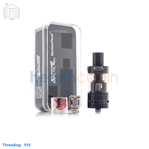 Horizon Arctic V8 Mini Black Tank Atomizer 3ml