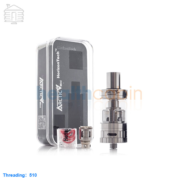 Horizon Arctic V8 Mini Stainless Tank Atomizer 3ml