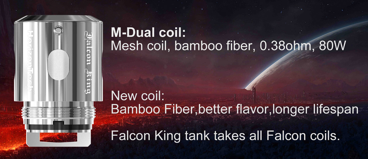 HorizonTech Falcon King Mesh Coil (3pcs/Pack)