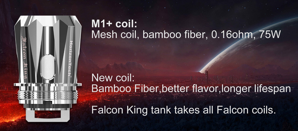 HorizonTech Falcon King Mesh Coil (3pcs/Pack)