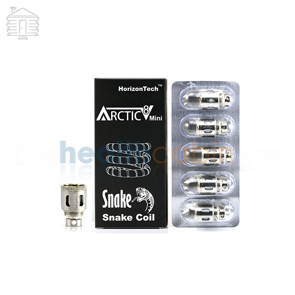 5pc Snake Coils (0.3ohm) for Horizon Arctic V8 & Arctic V8 Mini Atomizer