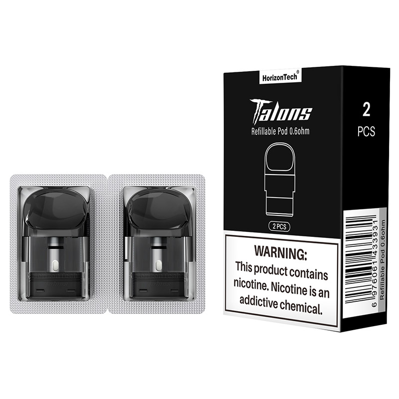 HorizonTech Talons Cartridge for Talons, Talons TW,Talons 3 Pod 3ml/2ml (2pcs/Pack)