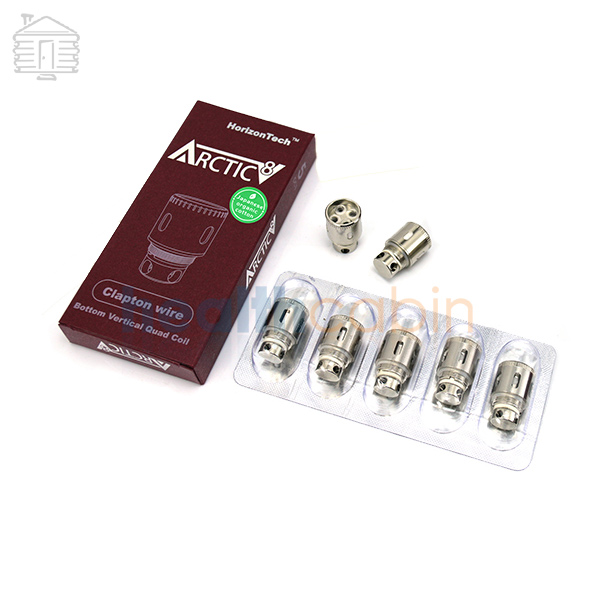 5pc V4 Clapton Coils for Horizon Arctic V8 & Arctic V8 Mini Atomizer